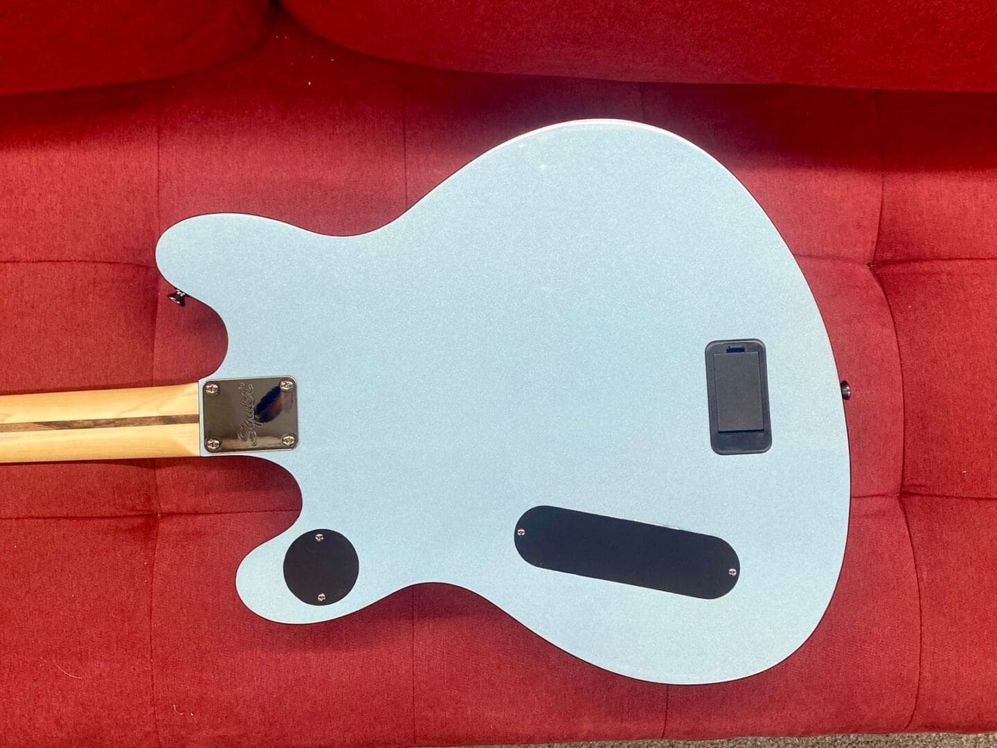 Squier Contemporary Active Starcaster - Gunmetal Metallic - Image 6