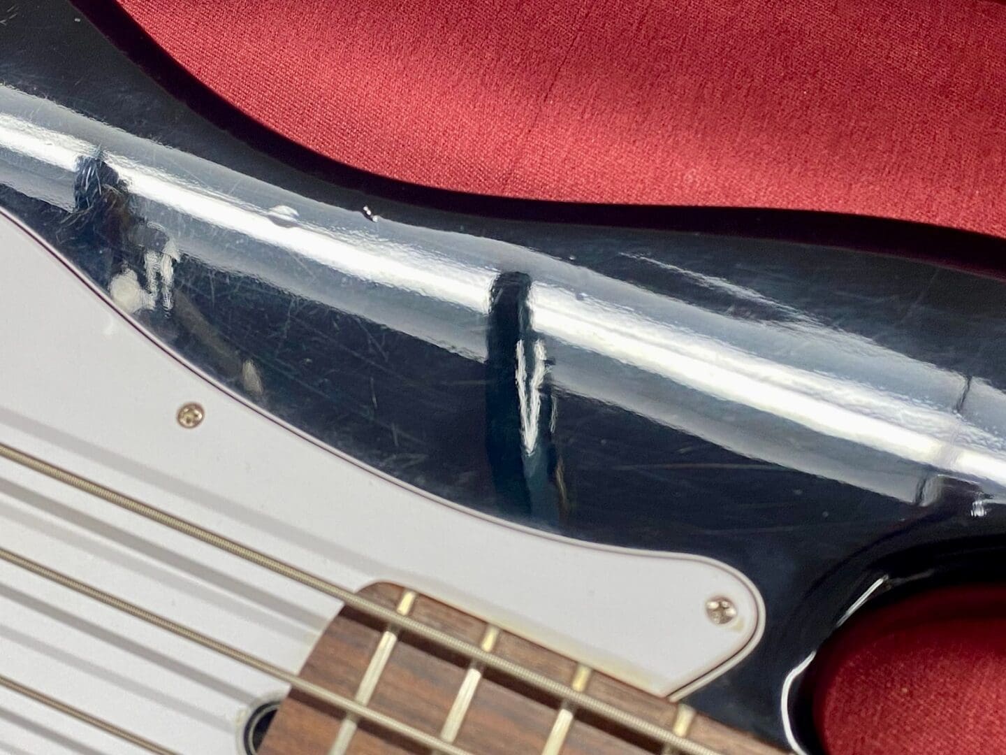 Fender American Standard Precision Bass 2008 - Black w/ Case - Image 15