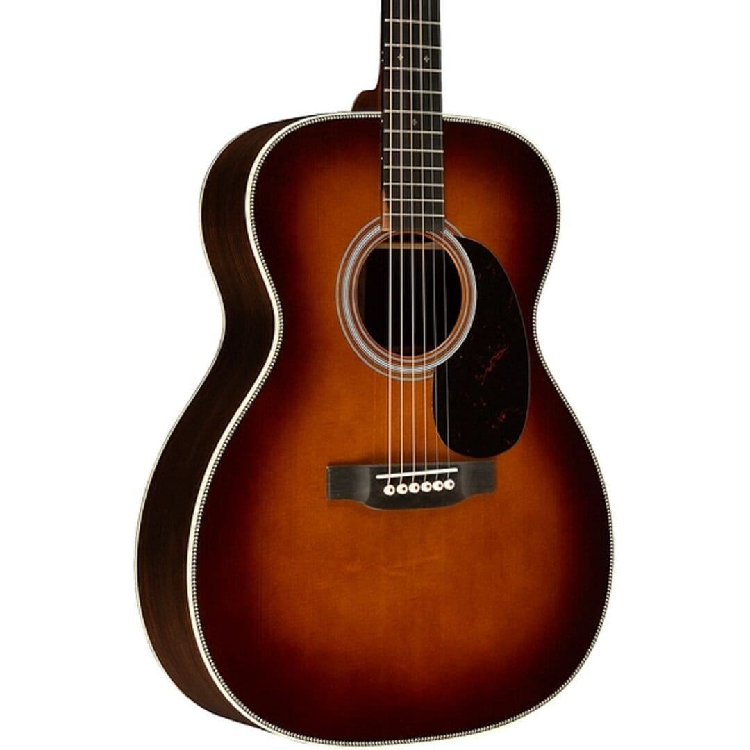 Martin 000-28 Standard Auditorium Acoustic Guitar - Ambertone w/ Case - Image 4