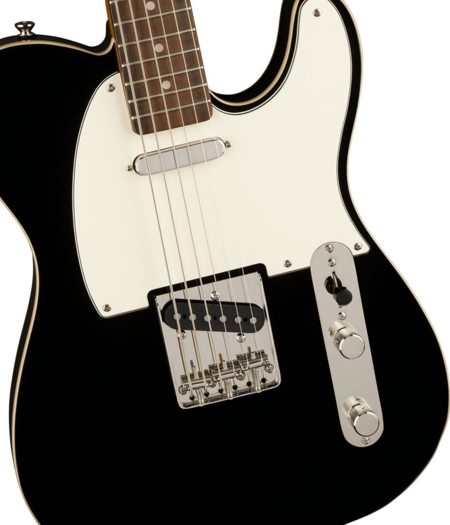 Squier Classic Vibe Baritone Custom Telecaster Electric Guitar - Black - Image 6