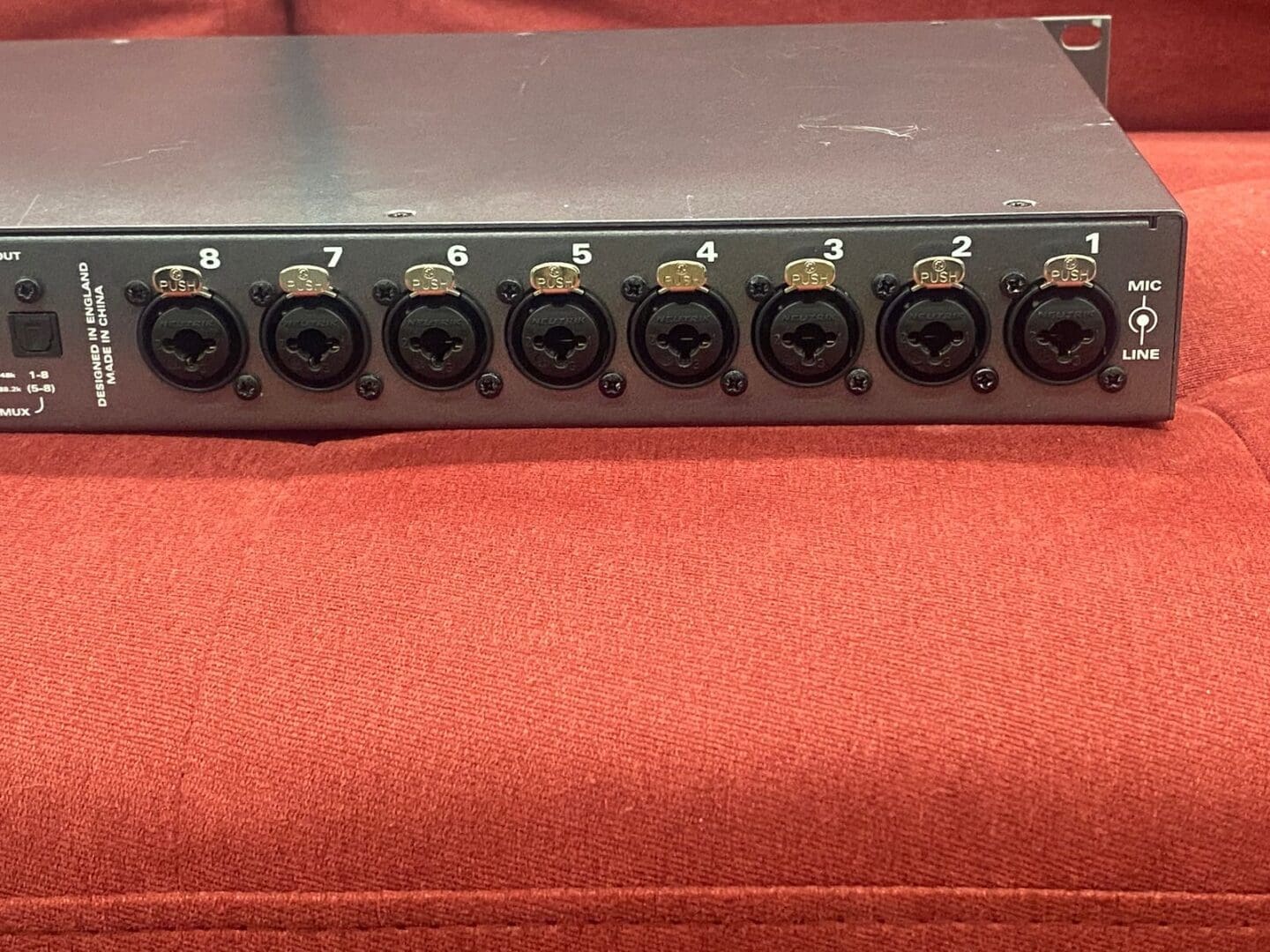 Audient ASP800 8-Channel Microphone Preamp/ADC - Image 13