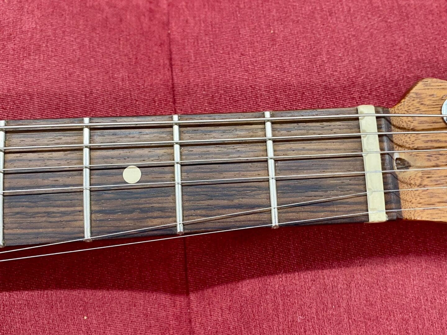 Warmoth T-Style Partscaster HH - Sonic Blue Satin w/ Mahogany Neck - Image 15