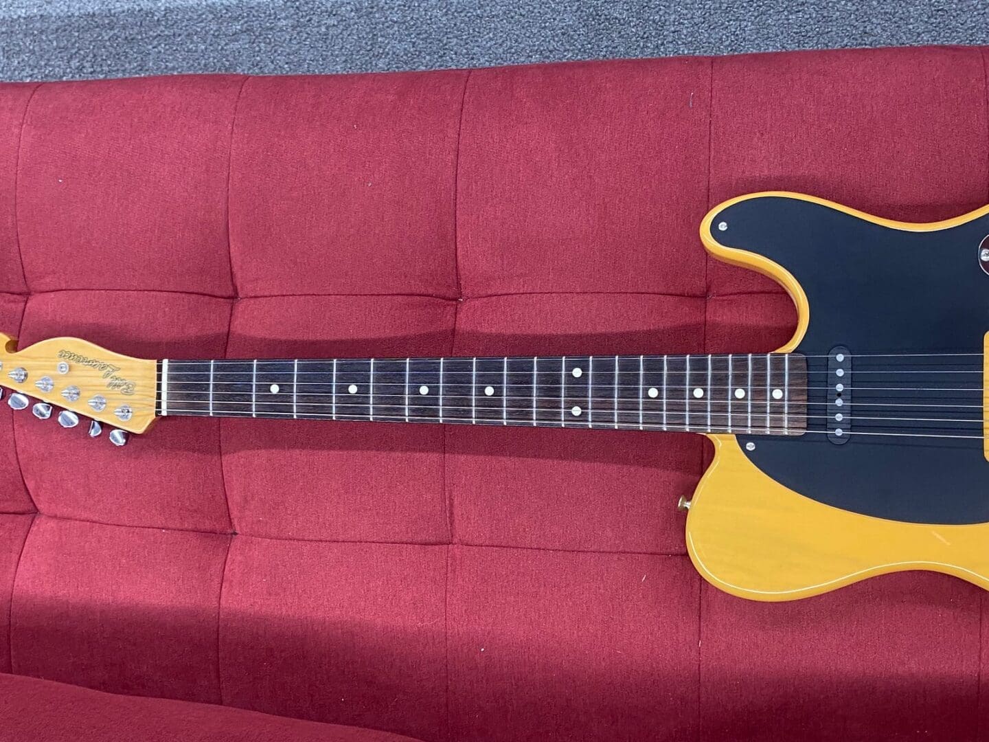 Bill Lawrence BT1R T-Style Electric Guitar 1980's - Butterscotch MIJ - Image 18