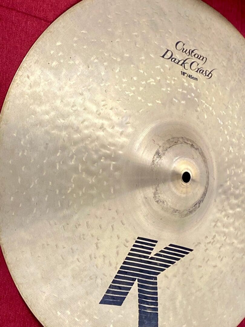 Zildjian 18" K Custom Dark Crash Cymbal - Image 9