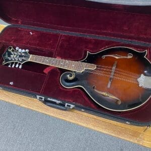 Rover RM-75 Deluxe Student F-Model Mandolin - Dark Tobacco Sunburst with Case