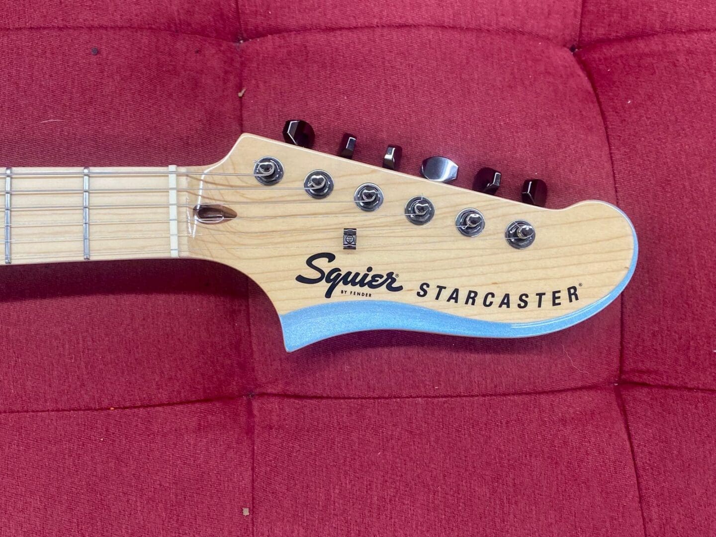 Squier Contemporary Active Starcaster - Gunmetal Metallic - Image 10