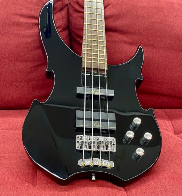 Warwick RockBass Vampyre, 4-String Bass - Solid Black High Polish