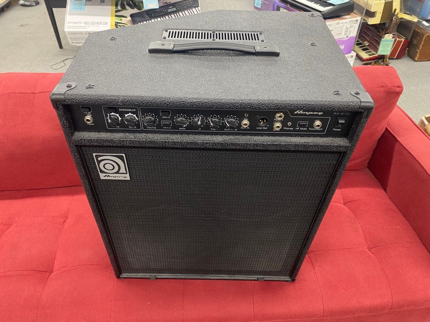 Ampeg BA210 V2 450-watt, 2x10" Bass Guitar Combo - Black Local Pickup Only No Shipping - Image 4