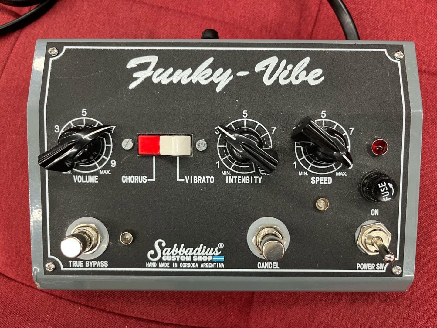 Sabbadius 69 Funky-Vibe 2022 Uni-vibe pedal