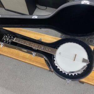 Dean Backwoods 6-String Banjo - Natural w/ Hard Case