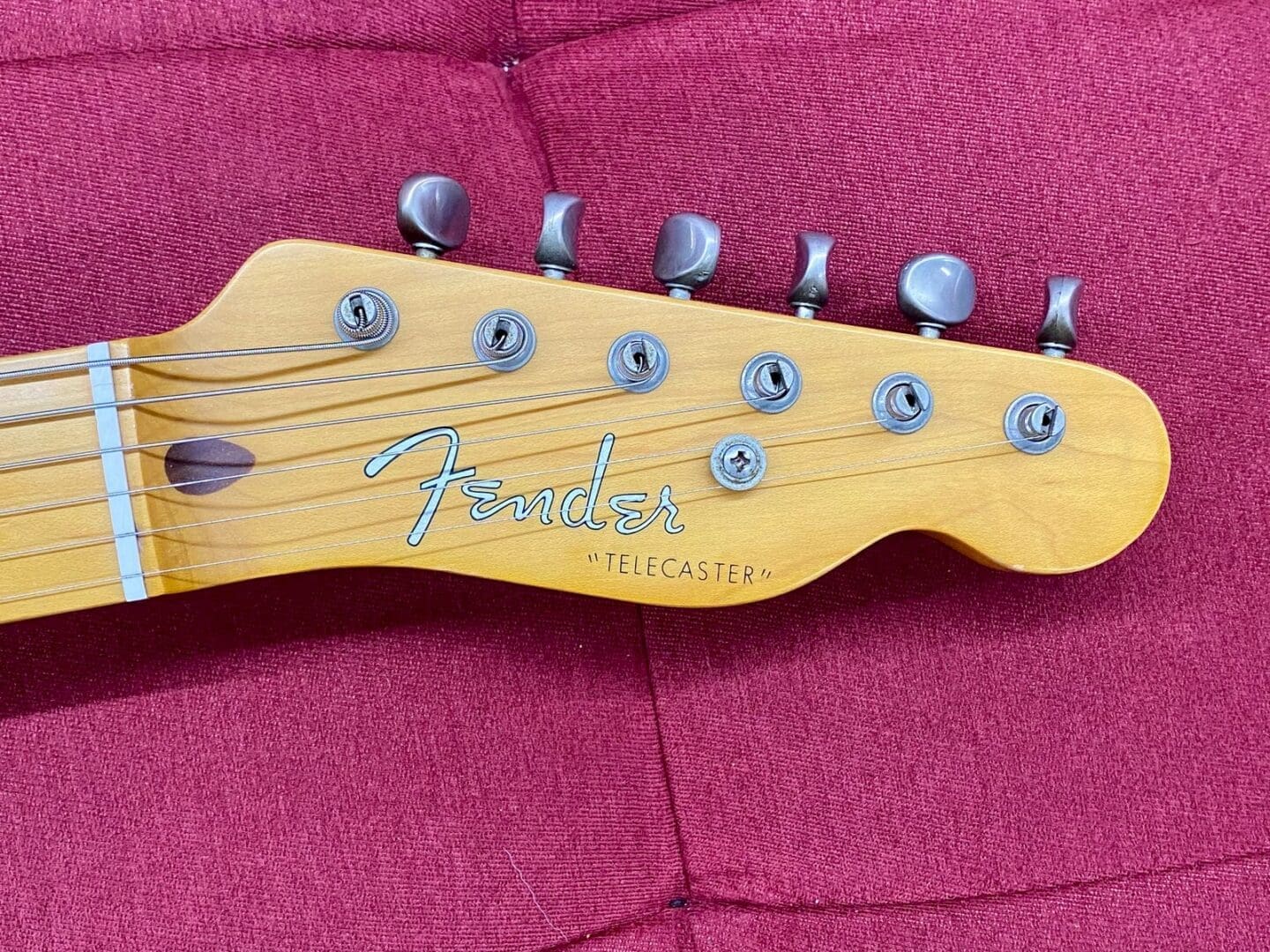 MIJ Fender Telecaster 50s’ Reissue 1995 - Candy Apple Red w/ Bag - Image 20