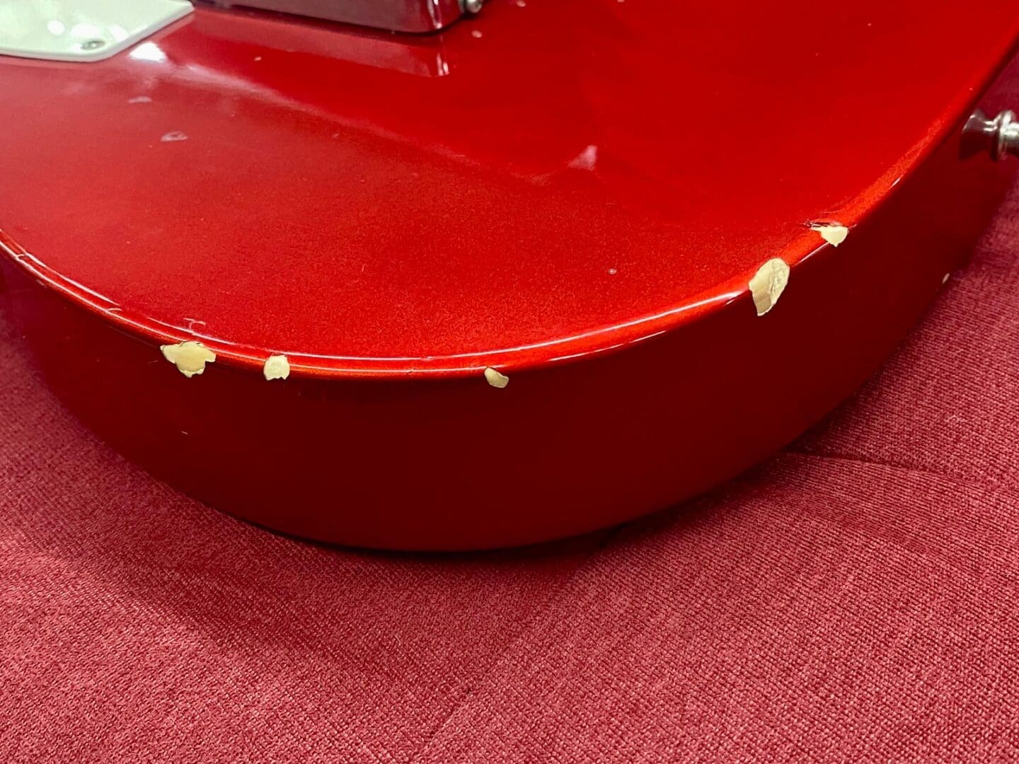 MIJ Fender Telecaster 50s’ Reissue 1995 - Candy Apple Red w/ Bag - Image 11