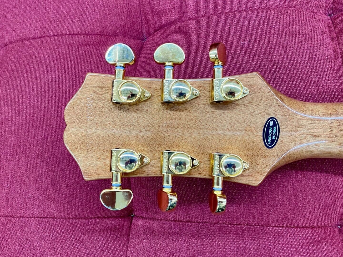 Epiphone Les Paul Custom Koa Solid Body Electric Guitar - Natural Koa w/ Case - Image 3