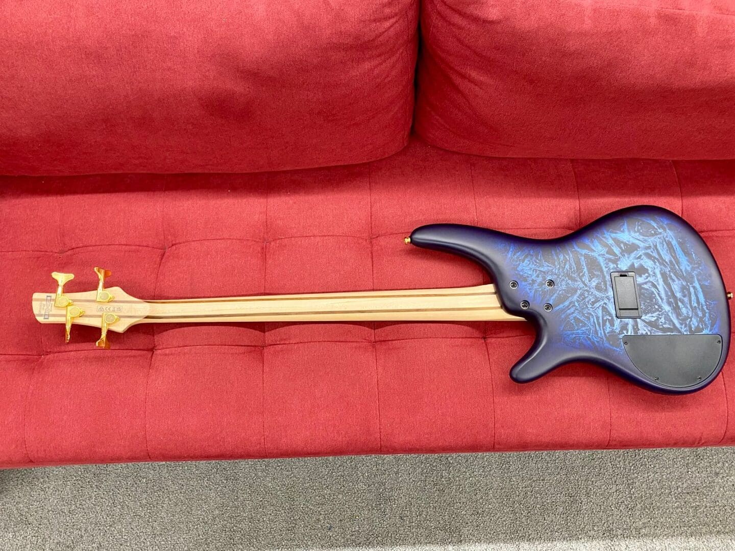 Ibanez SR300EDX Electric Bass Guitar - Cosmic Blue Frozen Matte - Image 6