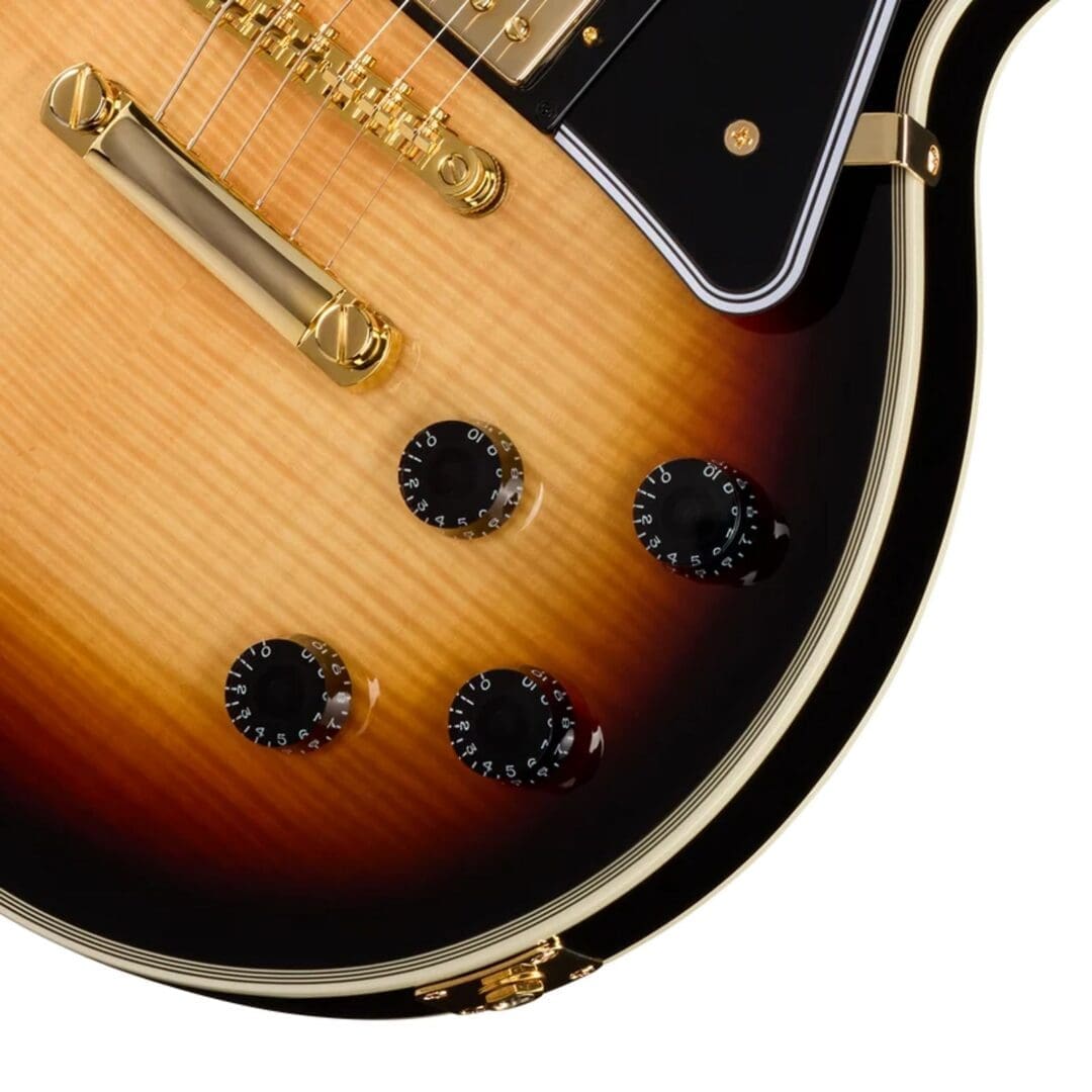 Epiphone IGC Les Paul Custom - Sedona Burst w/ Case - Image 3