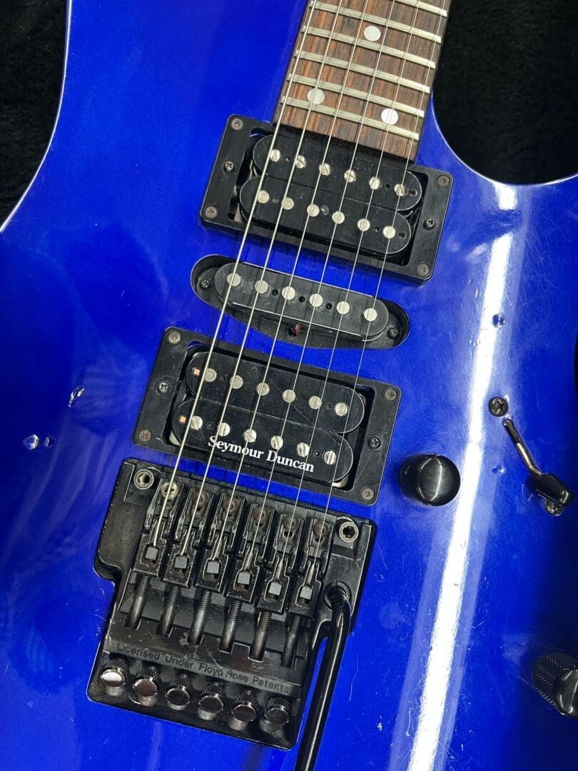 Ibanez RG570 Made in Japan 1990 - Blue W/ Hard Case - Image 13