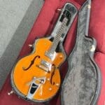 Gretsch G5120 Electromatic Hollow Body 2007 – Orange W/ Case w/ Dice Knobs