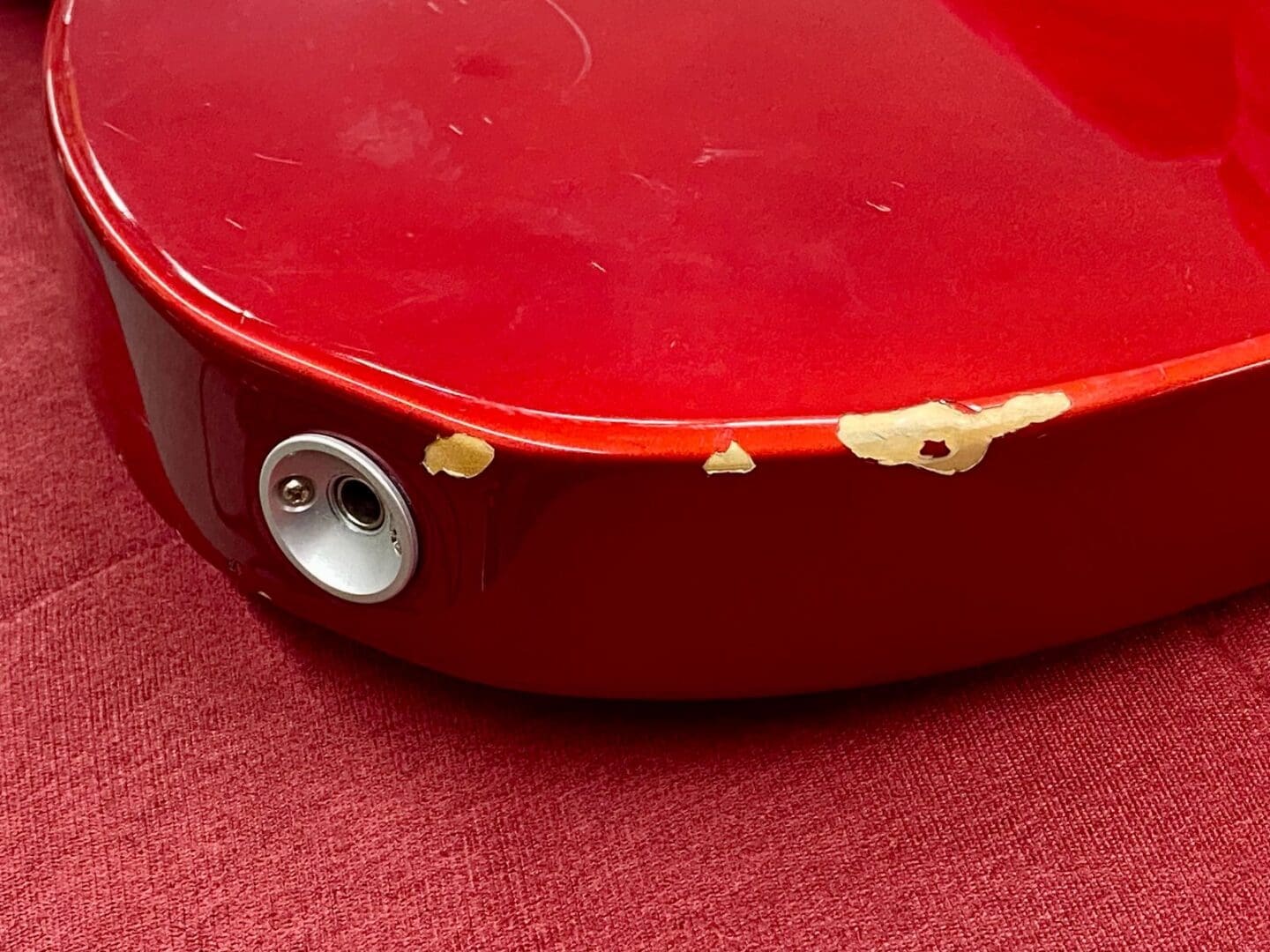 MIJ Fender Telecaster 50s’ Reissue 1995 - Candy Apple Red w/ Bag - Image 7