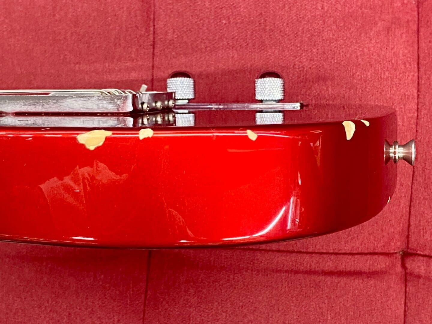 MIJ Fender Telecaster 50s’ Reissue 1995 - Candy Apple Red w/ Bag - Image 16