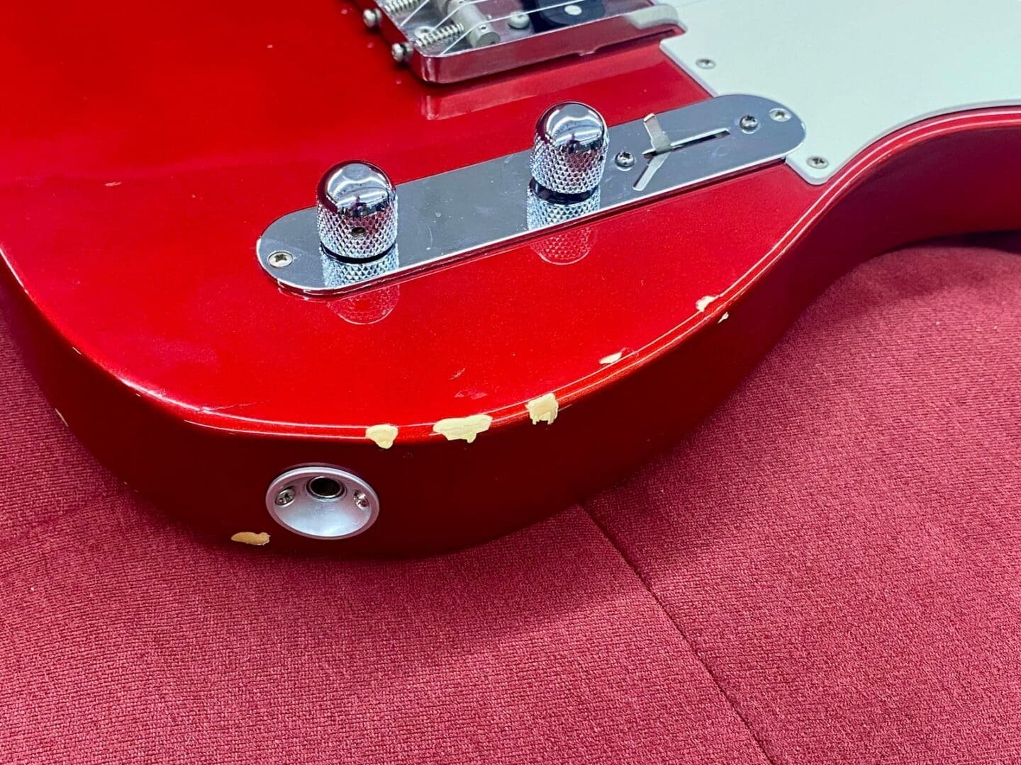 MIJ Fender Telecaster 50s’ Reissue 1995 - Candy Apple Red w/ Bag - Image 19