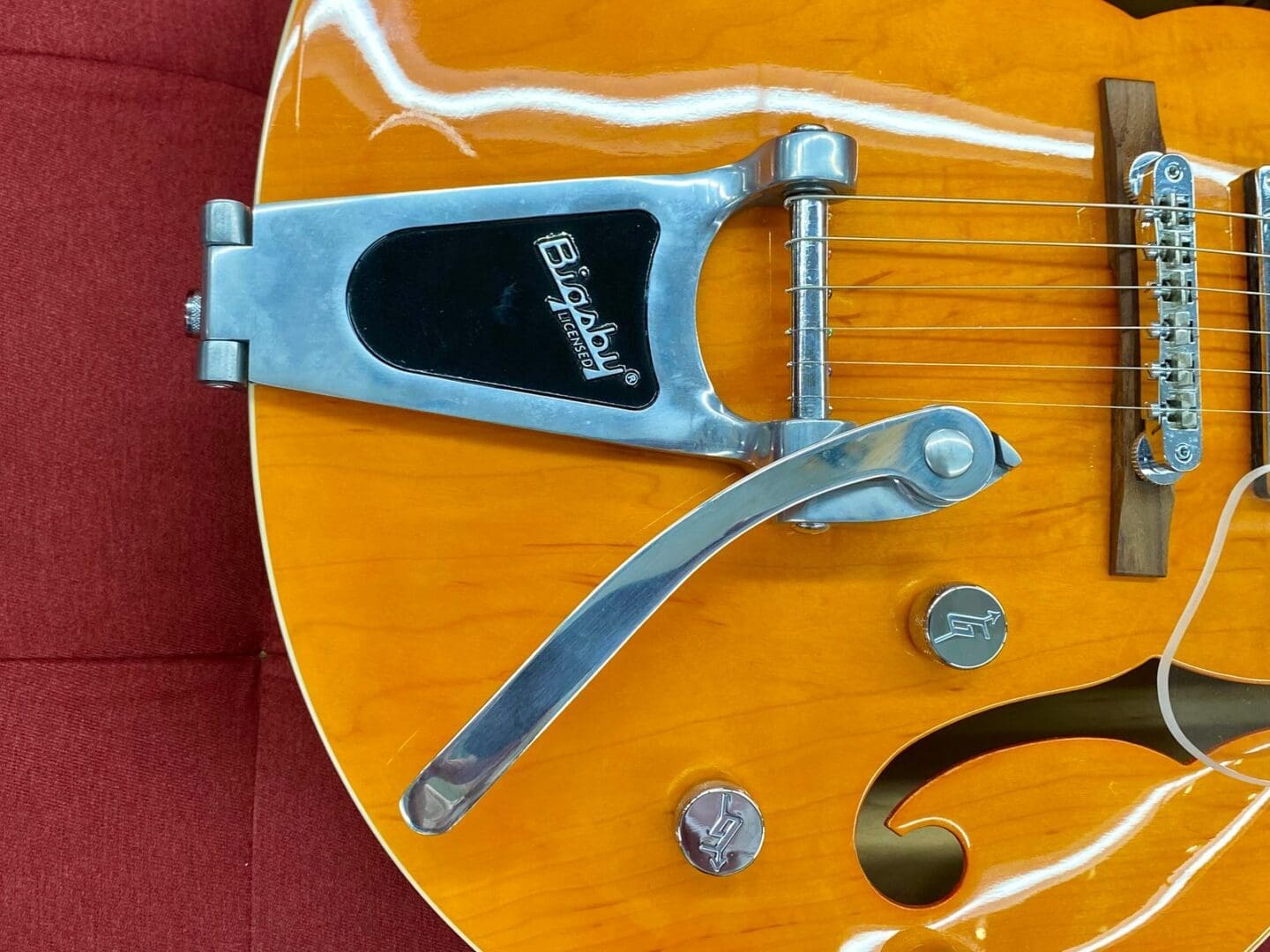 Gretsch G5120 Electromatic Hollow Body 2007 - Orange - Image 15