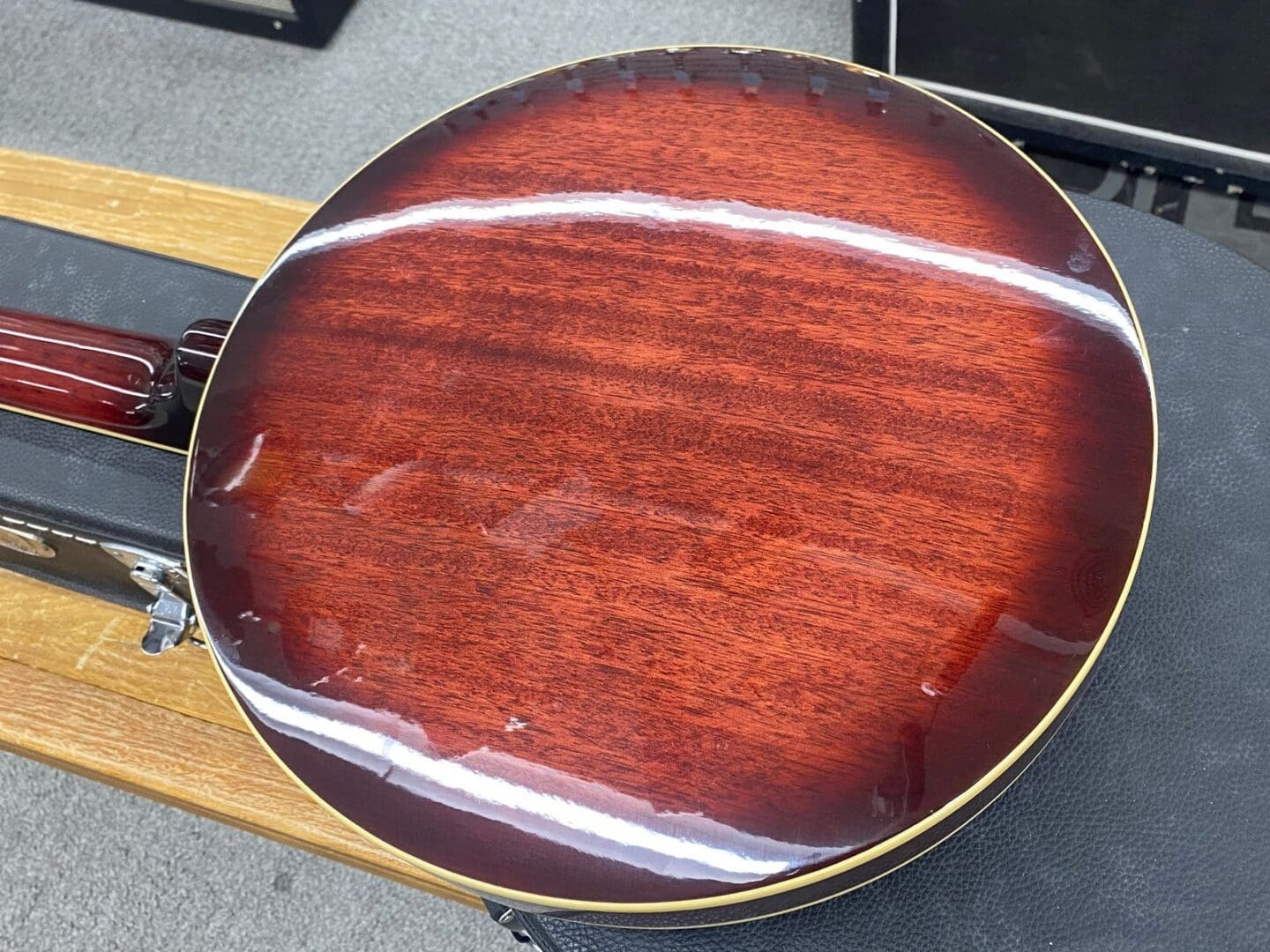Dean Backwoods 6-String Banjo - Natural w/ Hard Case - Image 7