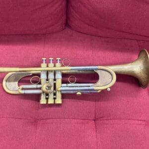 Brasspire 918 1b Handmade Trumpet - Raw Brass