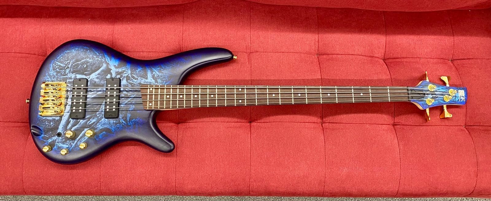 Ibanez SR300EDX Electric Bass Guitar - Cosmic Blue Frozen Matte