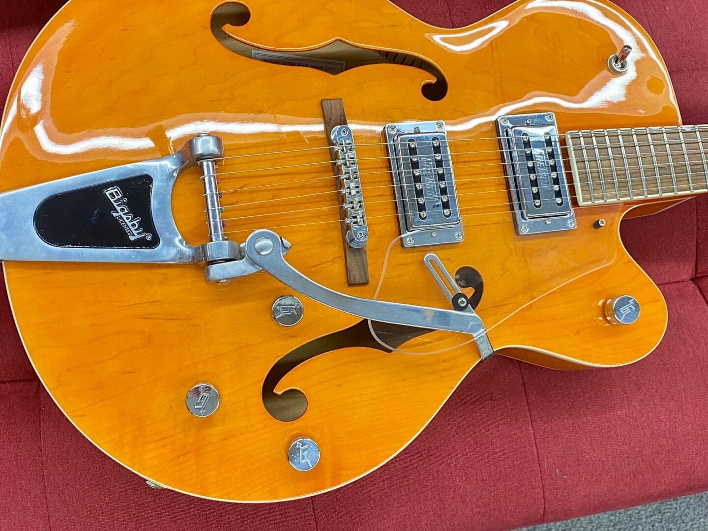 Gretsch G5120 Electromatic Hollow Body 2007 - Orange - Image 8