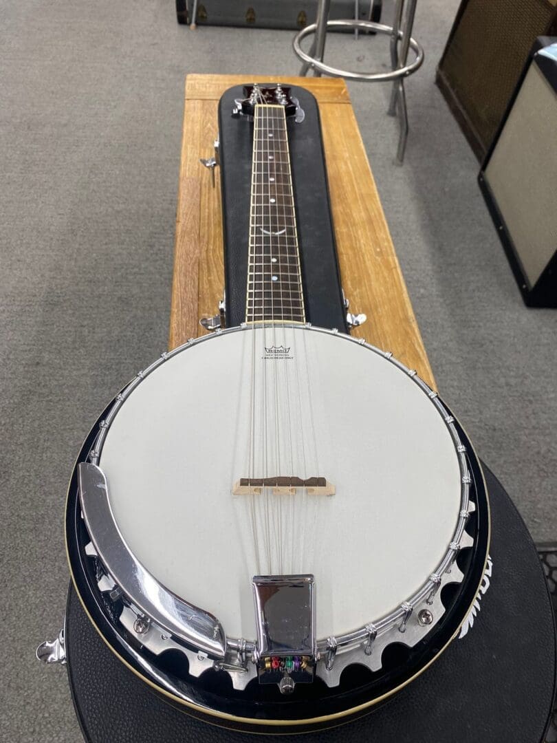 Dean Backwoods 6-String Banjo - Natural w/ Hard Case - Image 13