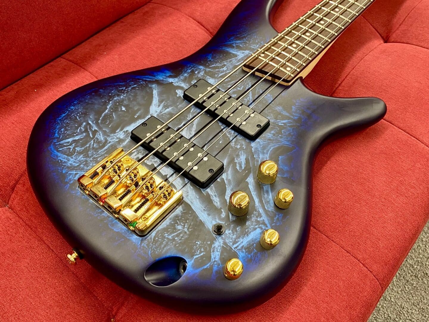 Ibanez SR300EDX Electric Bass Guitar - Cosmic Blue Frozen Matte - Image 12