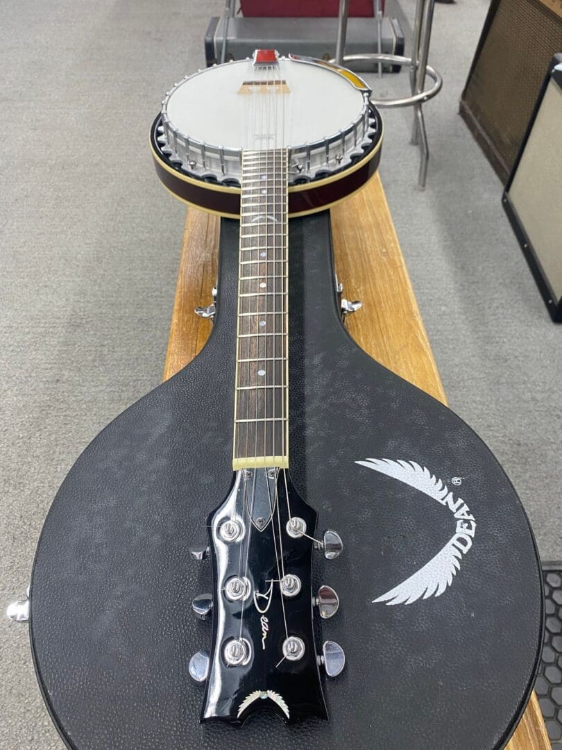 Dean Backwoods 6-String Banjo - Natural w/ Hard Case - Image 17