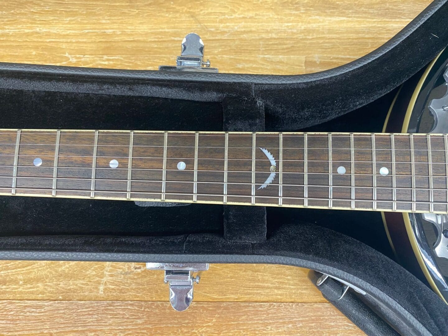 Dean Backwoods 6-String Banjo - Natural w/ Hard Case - Image 18