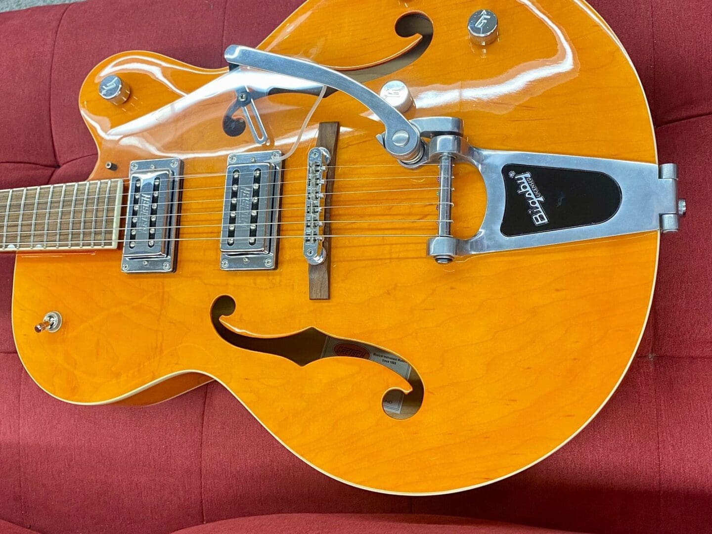 Gretsch G5120 Electromatic Hollow Body 2007 - Orange - Image 19