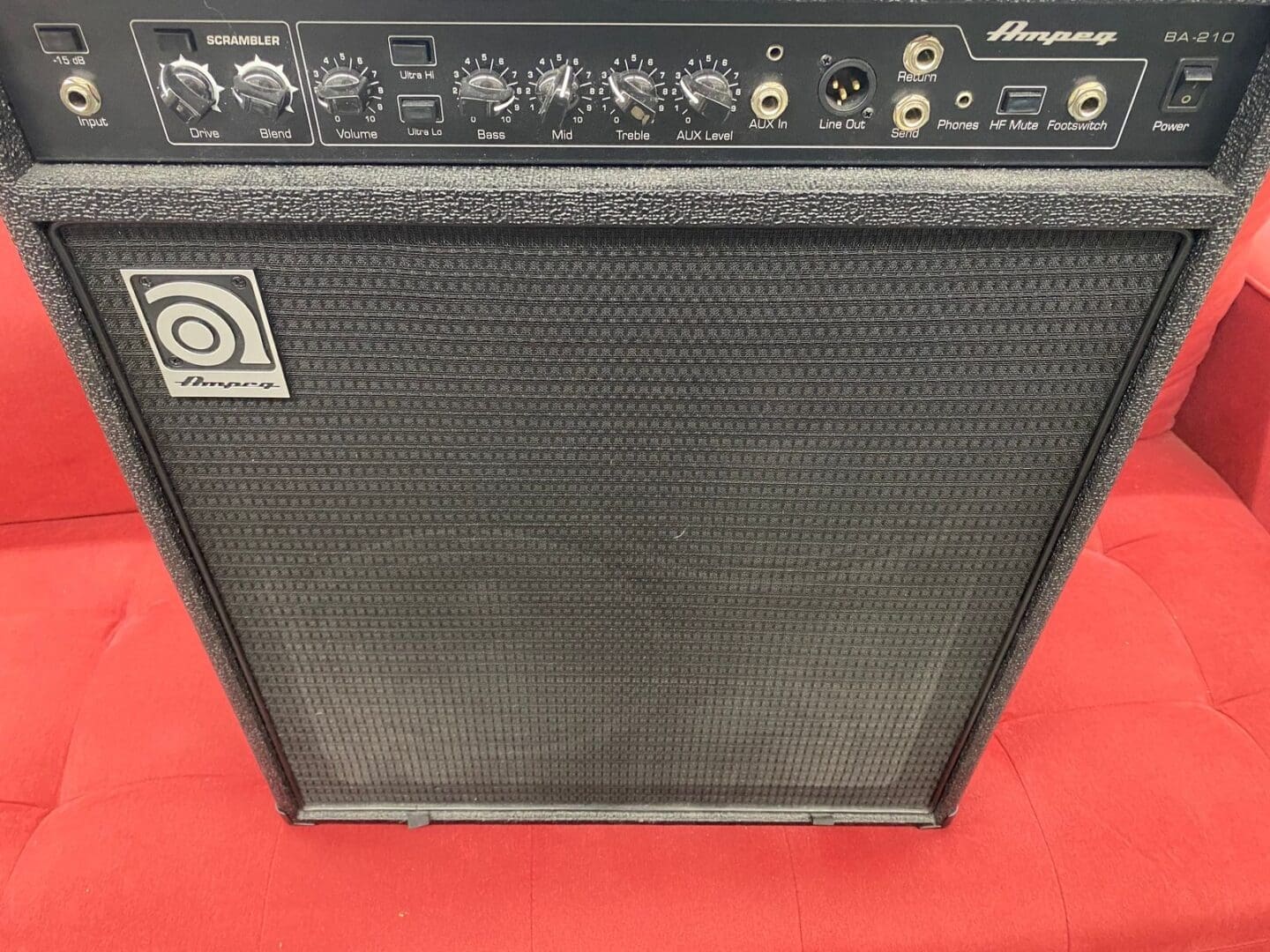 Ampeg BA210 V2 450-watt, 2x10" Bass Guitar Combo - Black Local Pickup Only No Shipping - Image 7