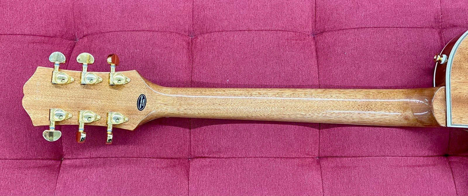 Epiphone Les Paul Custom Koa Solid Body Electric Guitar - Natural Koa w/ Case - Image 19