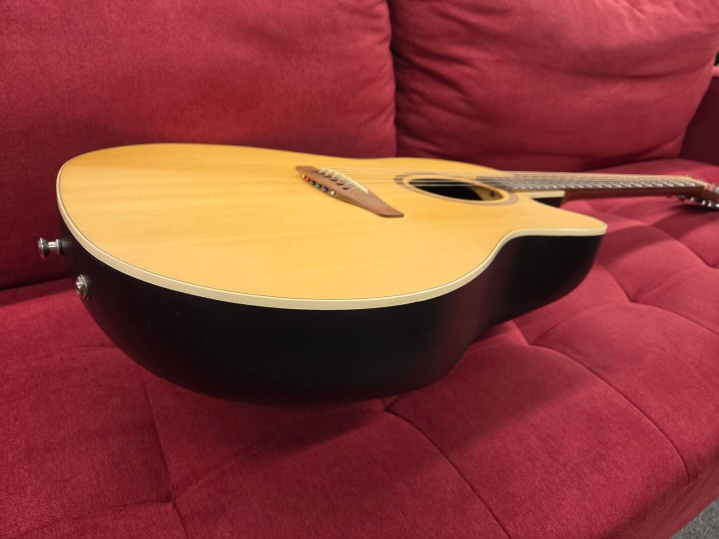 Ovation Balladeer Special S771-W with Case - Natural - Image 24