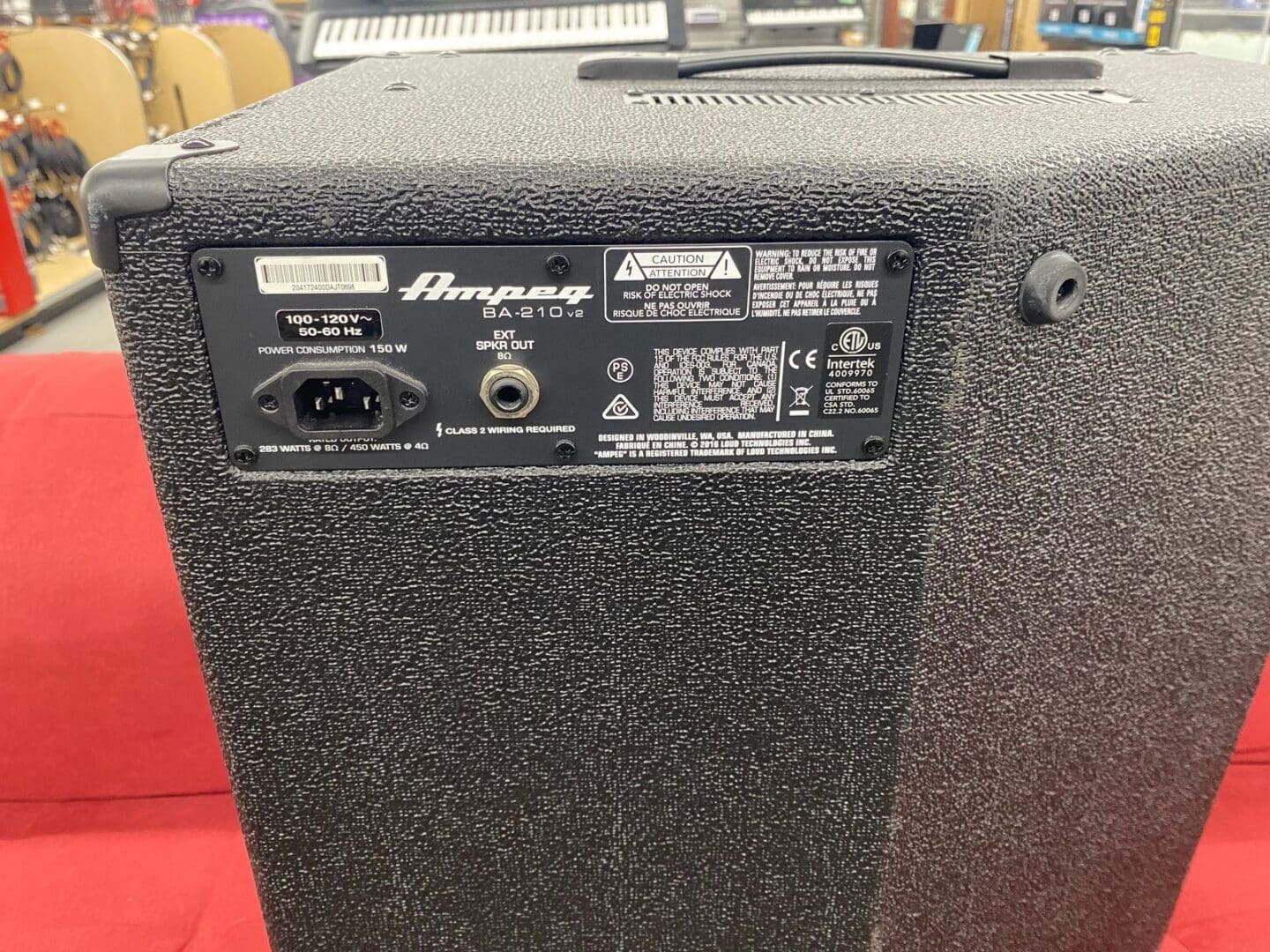 Ampeg BA210 V2 450-watt, 2x10" Bass Guitar Combo - Black Local Pickup Only No Shipping - Image 8