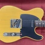 Bill Lawrence BT1R T-Style Electric Guitar 1980's - Butterscotch MIJ
