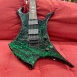 B.C. Rich USA Custom Shop Ignitor 2026 - Alien Splatter with Flight Case
