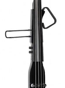 Stagg EDB-3/4-MBK Electric Double Bass Metallic Black w/Gig Bag