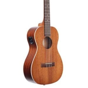 Kala KA-BE Mahogany Series Acoustic/Electric Baritone Ukulele with EQ Satin Mahogany Brand New