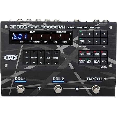 Boss SDE-3000EVH Dual Digital Delay Pedal