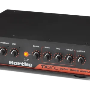 Hartke TX300 300-Watt Bass Amp Head - Black / Red