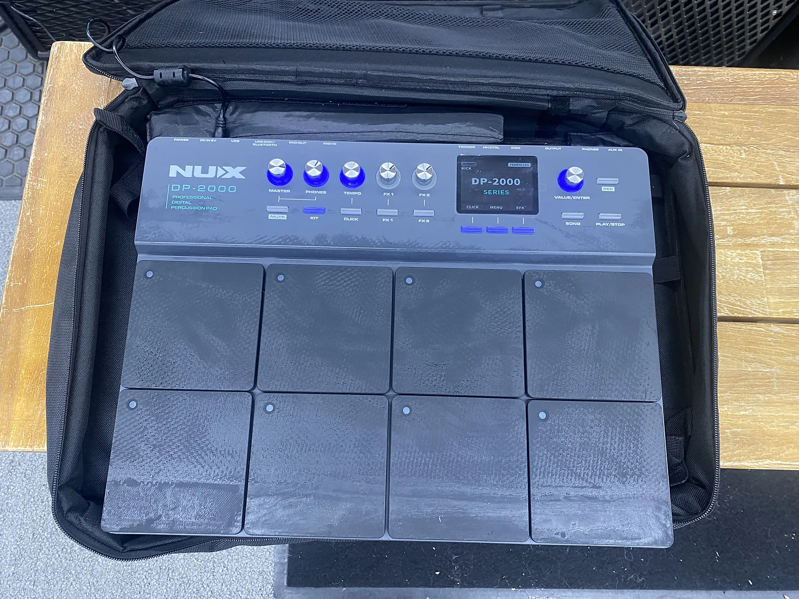 NuX DP-2000 Digital Percussion Pad with Bag