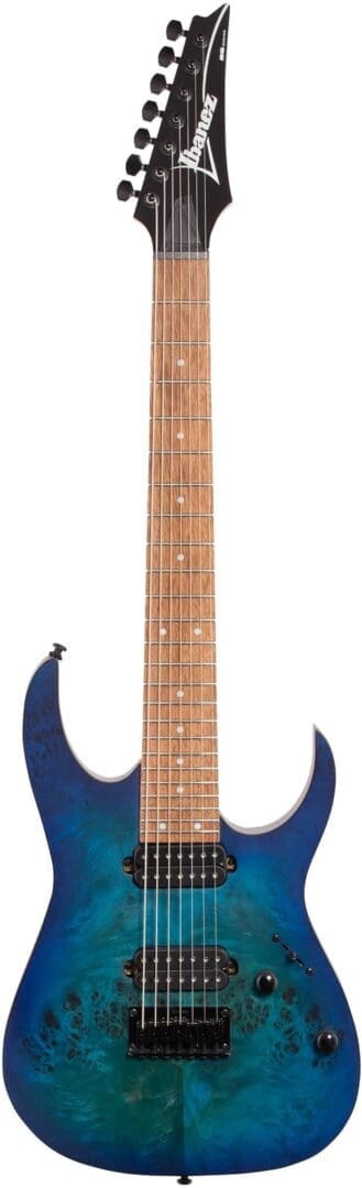 Ibanez RG RG7421 7-String Electric Guitar - Sapphire Blue Flat