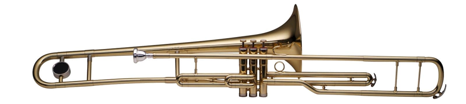 Stagg WS-TB285 Bb Student Valve Trombone with Case - Brass