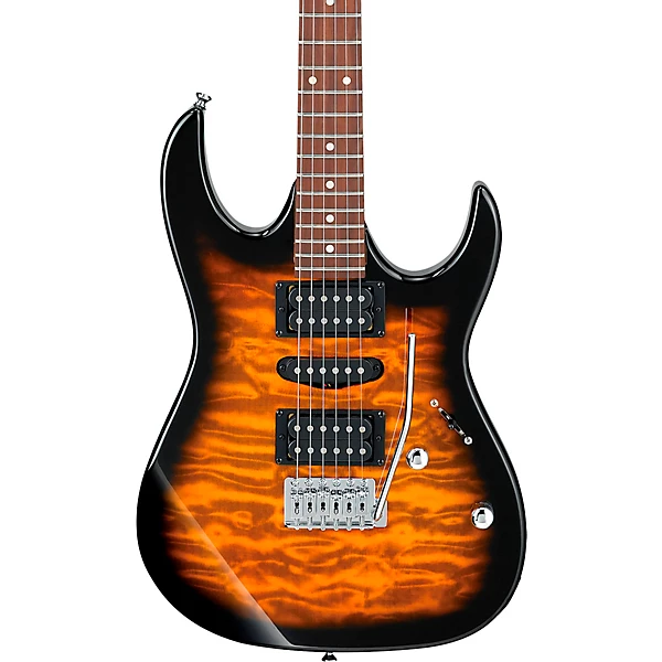 Ibanez GRX70QA Quilt Maple Top Electric Guitar Sunburst