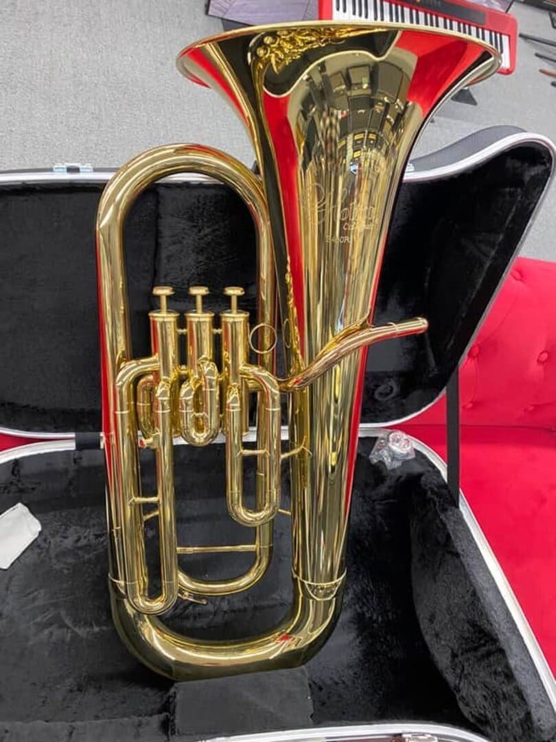 Holton 480R Collegiate Student Baritone - Brass Lacquer