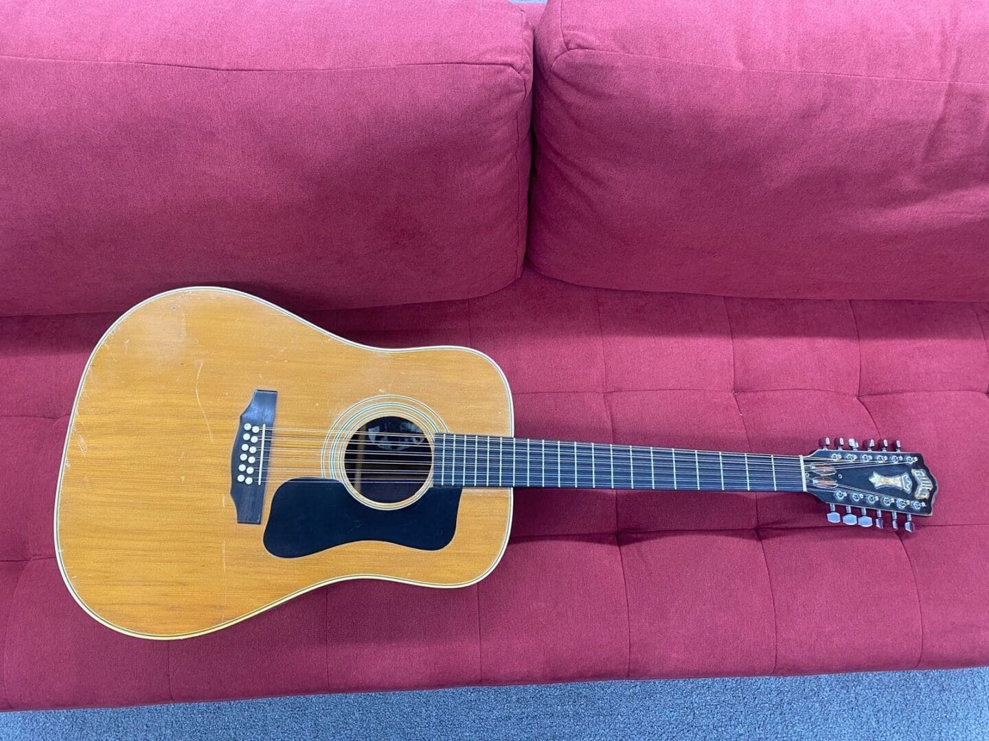 Guild G-312 12-String Acoustic Guitar 1975 - Natural